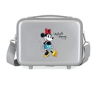Disney 100 Minnie Joyful Trousse De Toilette Adaptable Gris 29x21x15 cms ABS Rigide 9.14L 0.63 kgs