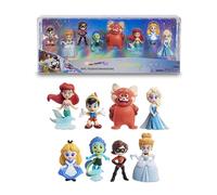 Disney 100 - Pack Epic Transformations, Jouet à Collectionner avec Personnages de Disney, Comprend 8 Figurines différentes, Licence 100% Officielle, 12 à Collectionner, 3 Ans, Famosa (DED16500)