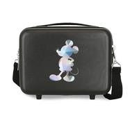 Disney 100 Special Shine Mickey Silver Trousse de Toilette Adaptable Noir 29x21x15 cms ABS Rigide 9.14L 0.8 kgs