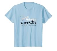 Disney 100 Years of Wonder Mickey & Pals Silhouettes D100 T-Shirt, Enfant, Bleu Céleste, 10 ans