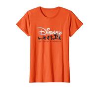 Disney 100 Years of Wonder Mickey & Pals Silhouettes D100 T-Shirt, Femme, Orange, S