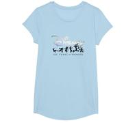 Disney 100 Years of Wonder Mickey & Pals Silhouettes D100 T-Shirt, Fille, Bleu Céleste, M