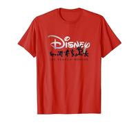 Disney 100 Years of Wonder Mickey & Pals Silhouettes D100 T-Shirt, Homme, Rouge, 3XL