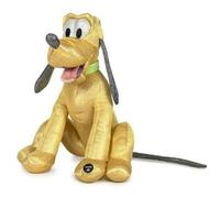 DISNEY 100 YEARS Pluto en peluche - paillettes et son, 30 cm