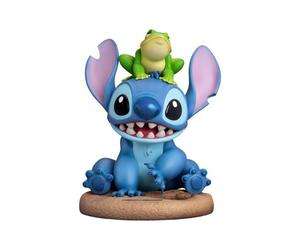 Disney 100e Ann. - Stitch Avec Grenouille -Statuette Master Craft 34c