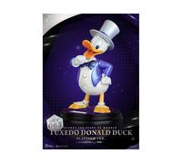 beast kingdom Toys Disney 100th Statuette Master Craft Tuxedo Donald Duck (Platinum Ver.)