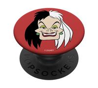 Disney 101 Dalmatians Cruella Big Face PopSockets PopGrip Interchangeable