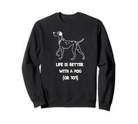 Disney 101 Dalmatians "Life is Better with a Dog (or 101)" Sweatshirt