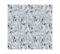 Disney 101 Dalmatians (Many Dalmatians) 40 x 40 cm Toile Imprimée