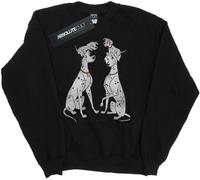 Disney - "101 Dalmatians Pongo And Perdita" Sweat-shirt pour homme BI16398 (XL) (Noir)