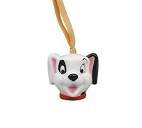 Disney 101 Dalmatiens Décoration de Sapin à Suspendre - Patch - 7,4 cm x 4,8 cm x 5,7 cm - Ornement - Décorations de Sapin de Noël Disney - 101 Cadeaux dalmatiens