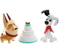 Disney 101 Rue des Dalmatiens, 2 Figurines Chiens à Un Mariage, Jouet pour Enfant, GBM40 Multicolore
