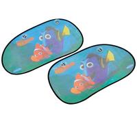 Disney 13710 2 Nemo Pare-Soleil latéraux trapézoïdaux, 67 cm x 37 cm