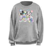 Disney 20dnmc00108a-047 Polaire, Gris chiné, X-Large Femme