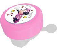 Disney 307608036 Sonnette de vélo Minnie Mouse pour Enfants en métal avec Corps et Levier en Plastique, Couleur Rose Fille, 0, Taglia Unica