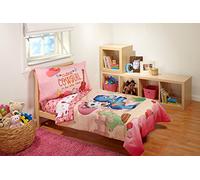 Disney 4 pièces Sheriff Callie "Cutest Cowgirl" Ensemble de lit pour enfant, rose