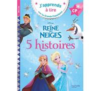Disney - 5 histoires CP Reine des neiges - Isabelle Albertin - Hachette Education - cartonné - Scolaire / Universitaire