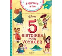 Disney -5 histoires pour voyager - CP - Isabelle Albertin - Hachette Education - broché - Scolaire / Universitaire