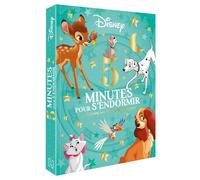 DISNEY - 5 Minutes pour s'endormir - 12 Histoires avec les Grands Classiques - Collectif - Hachette Disney - broché - Album jeunesse dès 3 ans
