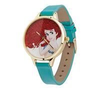 Disney 62192 Montre à Quartz analogique pour Femme avec Bracelet en polyuréthane, coloré, Sangles