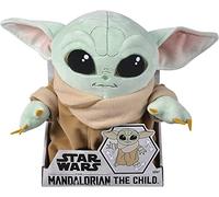 DISNEY-6315875802 Mandalorian Peluche The Child Baby Yoda articulée 30 cm dans Une boîte de présentation sous Licence Officielle Disney pour Tous Les âges, 6315875802, Multicolore