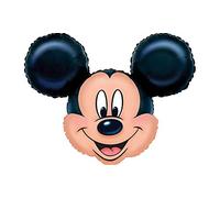 Disney 776401 Ballon en aluminium Motif visage de Mickey Mouse Multicolore