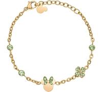 Disney 88748565 Bracelet pour fille en acier inoxydable et oxyde de zirconium Taille unique, taille unique