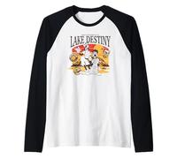 Disney A Goofy Movie Enjoy The Serenity of Big Retro Poster Manche Raglan