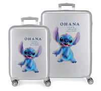 Disney Adorable Stitch Moods Cabin Suitcase different colors Rigid ABS Combination Lock Side 4 Wheel Double Luggage Hand Luggage