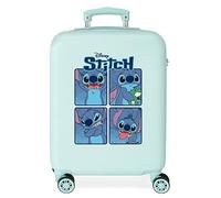 Disney Adorable Stitch Moods Cabin Suitcase different colors Rigid ABS Combination Lock Side 4 Wheel Double Luggage Hand Luggage
