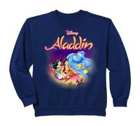 Disney Aladdin Faded Classic Movie Poster Sweatshirt