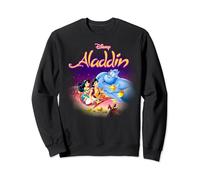 Disney Aladdin Faded Classic Movie Poster Sweatshirt