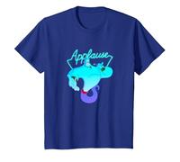 Disney Aladdin Genie Applause Neon Light T-Shirt, Enfant, Bleu Royal, 4 ans