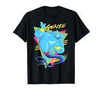 Disney Aladdin Genie Retro Abstract Portrait Logo T-Shirt