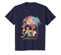 Disney Aladdin Ready for Adventure T-Shirt, Enfant, Bleu Marine, 2 Ans