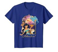 Disney Aladdin Ready for Adventure T-Shirt, Enfant, Bleu Royal, 4 Ans