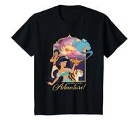 Disney Aladdin Ready for Adventure T-Shirt, Enfant, Noir, 3 Ans
