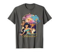 Disney Aladdin Ready for Adventure T-Shirt, Homme, Asphalte, M