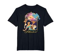 Disney Aladdin Ready for Adventure T-Shirt, Homme Grandes Tailles, Noir, 6X Tall