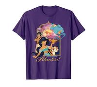 Disney Aladdin Ready for Adventure T-Shirt, Homme, Violet, L
