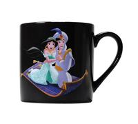 Disney Tasse à changement de chaleur Aladdin 325 ml - Révélation de chaleur - Noir