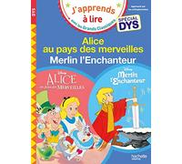 Disney – Alice au pays des merveilles / Merlin l'Enchanteur – Spécial DYS (dyslexie)