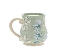 Disney - Alice au pays des merveilles - Tasse en céramique verte en relief - Chapelier fou - « You Can Always Take More Than Rien » Décoration et articles pour la cuisine, le service de fête dans le