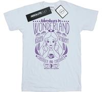 Disney - "Alice In Wonderland Adventures In Wonderland" T-shirt pour femme BI8332 (3XL) (Blanc)