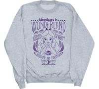 Disney - "Alice In Wonderland Adventures" Sweat-shirt pour fille BI5388 (140-146) (Gris)