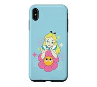 Disney Alice in Wonderland Afternoon Flowers Retro Color Coque pour iPhone XS Max