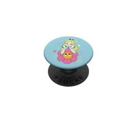 Disney Alice in Wonderland Afternoon Flowers Retro Color PopSockets PopGrip Adhésif