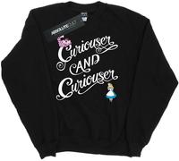 Disney - "Alice In Wonderland Curiouser" Sweat-shirt pour homme BI7503 (L) (Noir)