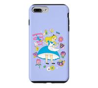 Disney Alice in Wonderland Down the Rabbit Hole Collage Coque pour iPhone 7 Plus/8 Plus