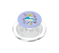 Disney Alice in Wonderland Down the Rabbit Hole Collage PopSockets PopGrip pour MagSafe